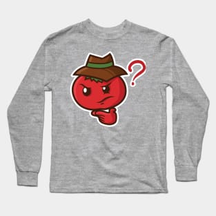 Detective Tomato Long Sleeve T-Shirt